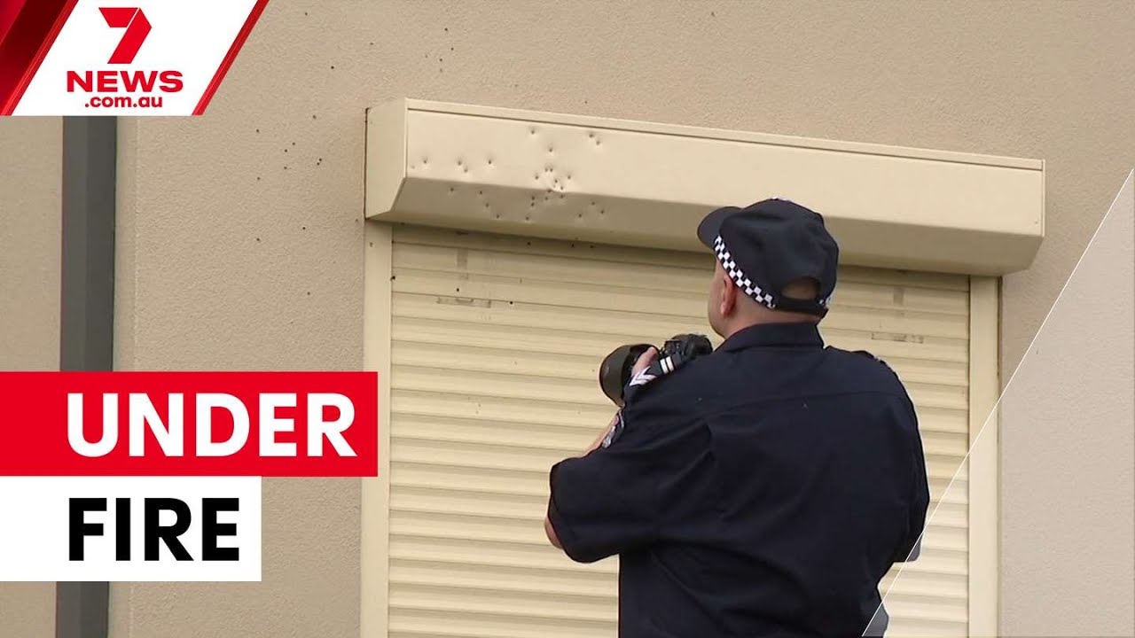 Children forced to cower as a gunman opens fire on a Reservoir home | 7NEWS