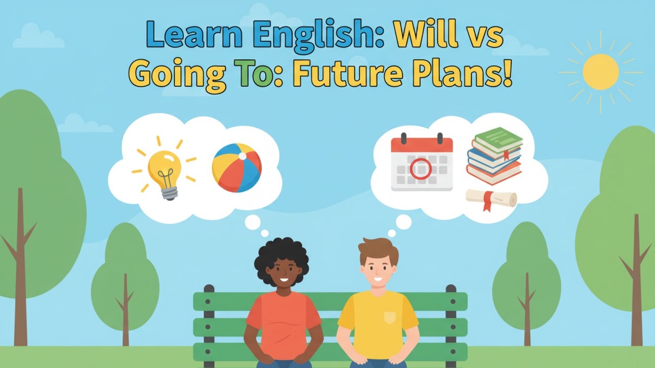Will vs. Going To: Master Future Plans! English Grammar for A2-B1 Learners
