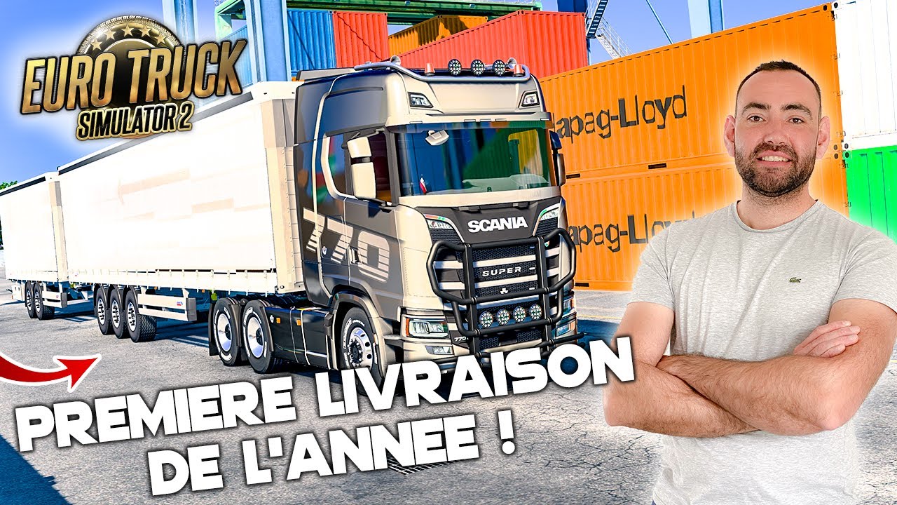 🔴 [LIVE ETS2]  BONNE ANNEE A TOUS !!! ON REPREND LA ROUTE !