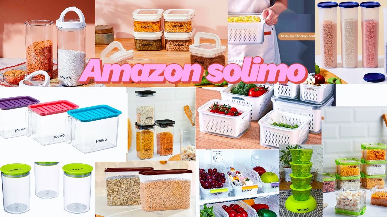 Обзор и настройка контейнеров для хранения Solimo бренда Amazon | Идеальное решение для организац...