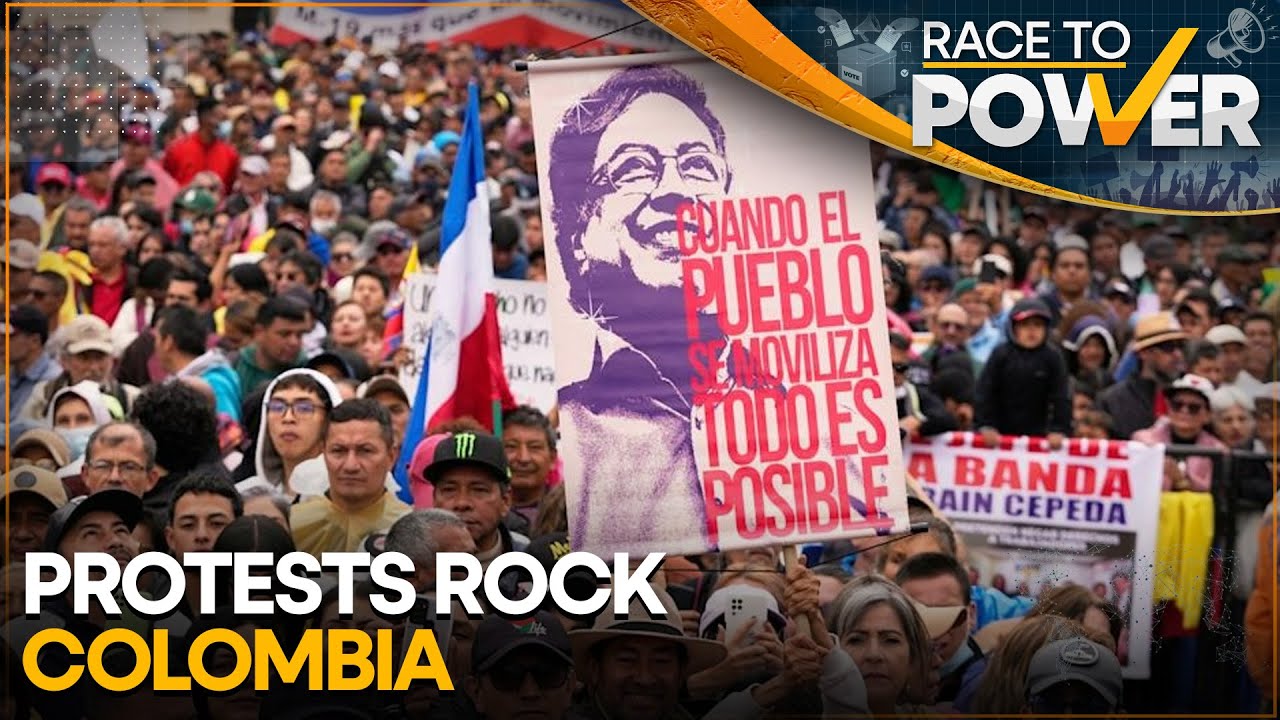 Colombia's President Urges People to Protest Against Opposition | World News | Race to Power