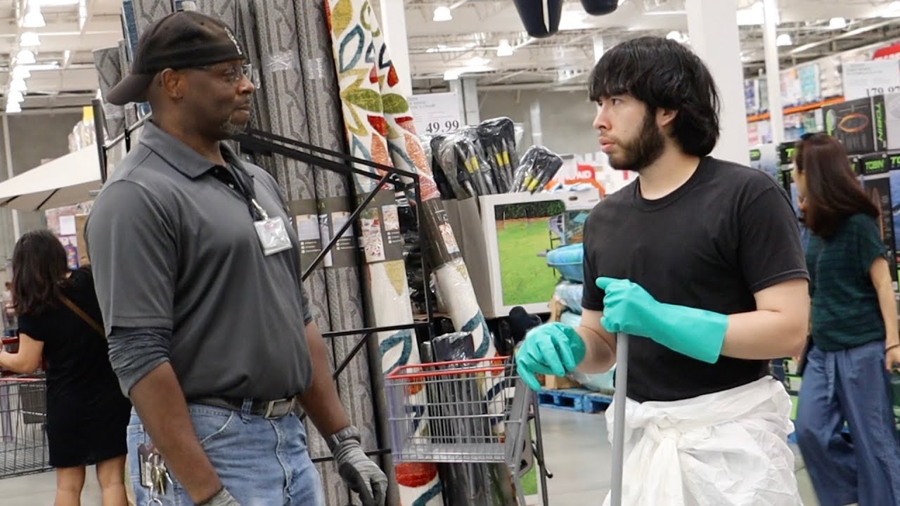 Fake Janitor Prank!
