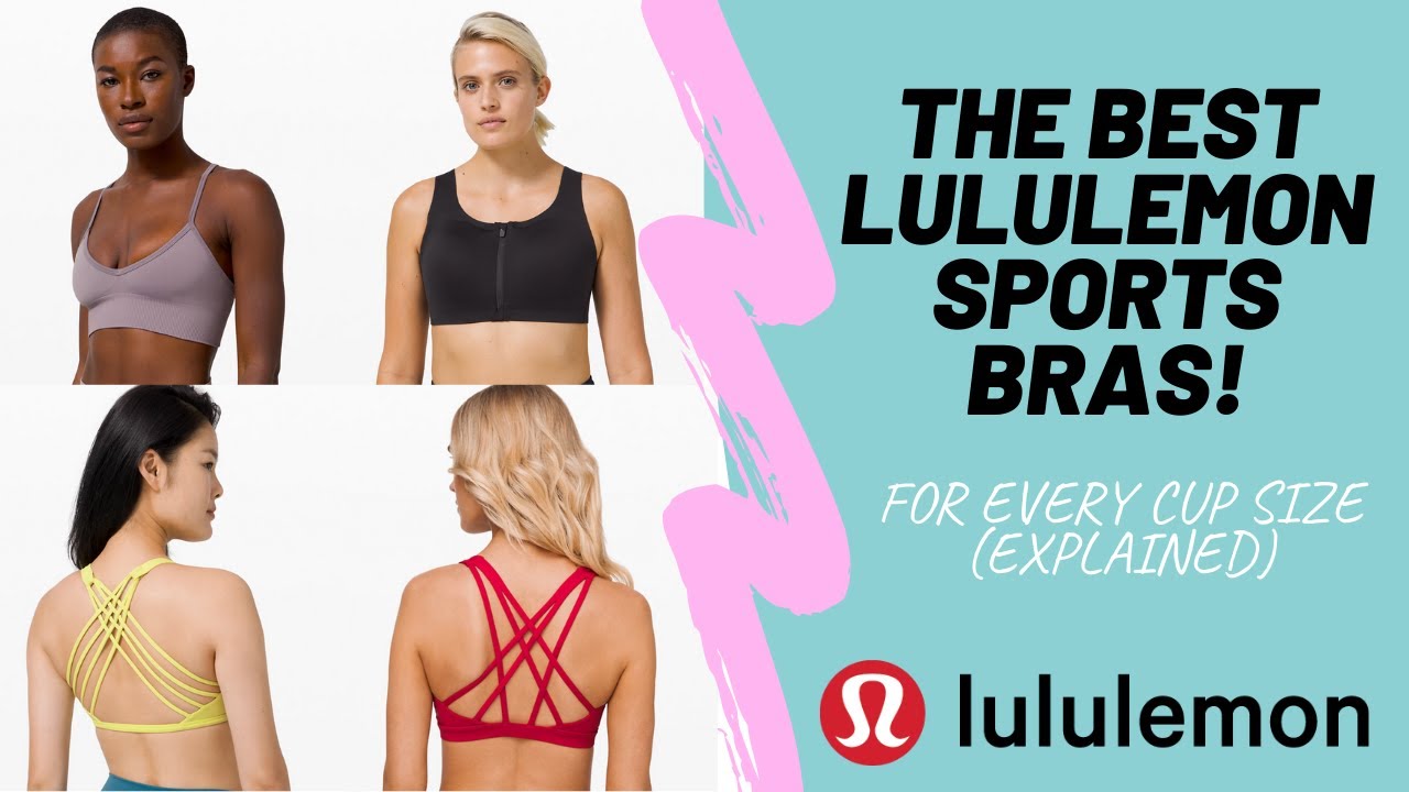 Лучшие спортивные бюстгальтеры Lululemon для всех размеров чашек: подробное описание!