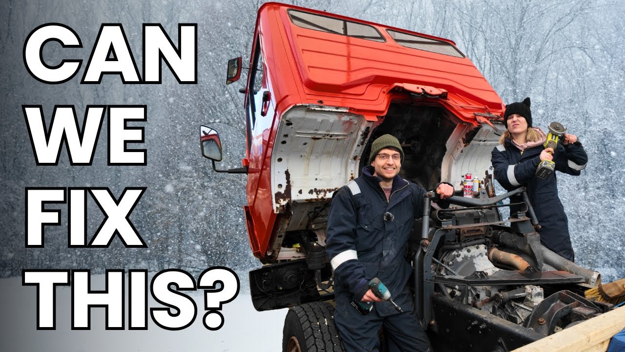 Truck Chassis Restoration! 🔧 Rust Repair & Welding For Our Tiny Home