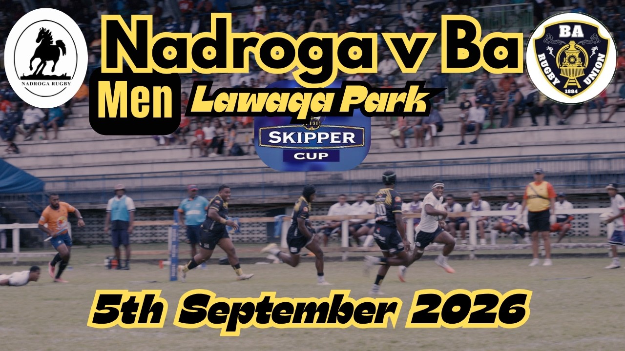 Nadroga v Ba - Round 6 Skipper Cup - 5th September 2026 #rugby