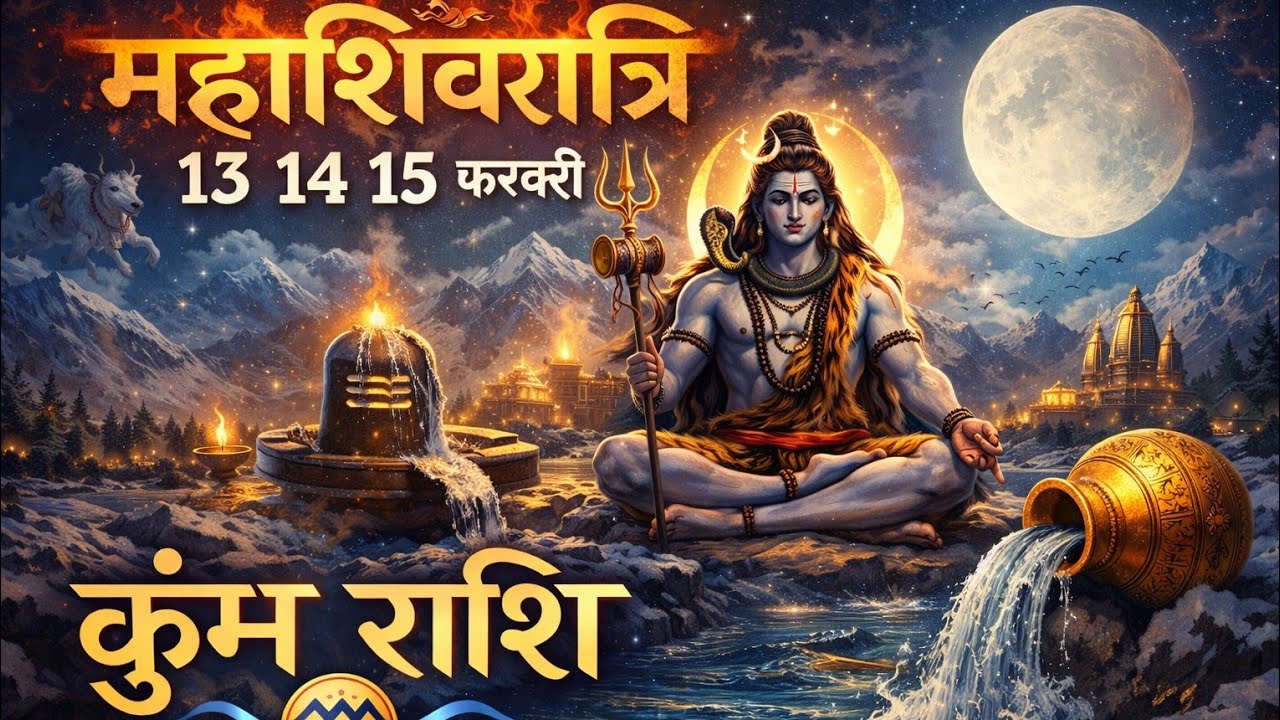 कुंभ राशि 12-15 फरवरी 🔱 महाशिवरात्रि का चमत्कार | किस्मत पलटेगी या बड़ी चेतावनी?