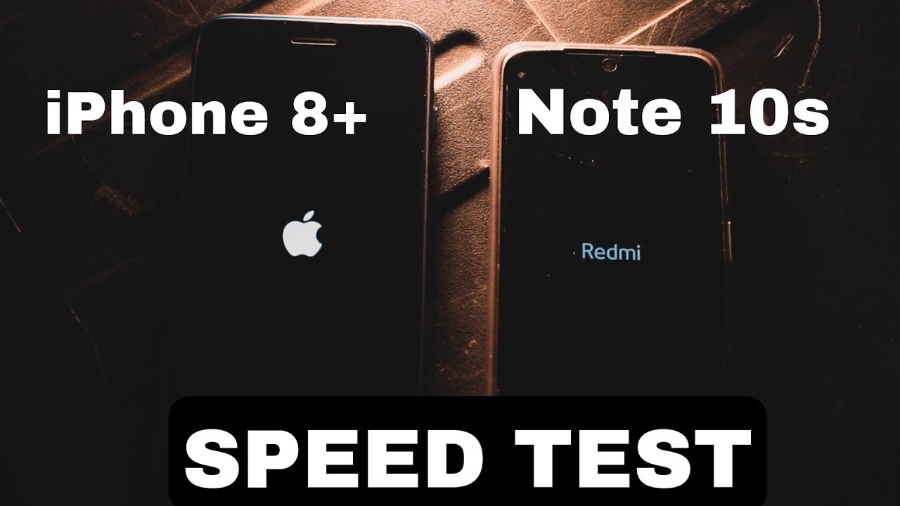 iPhone 8+ vs Redmi Note 10S | Speed test | Тест скорости | Tezkorlik testi.