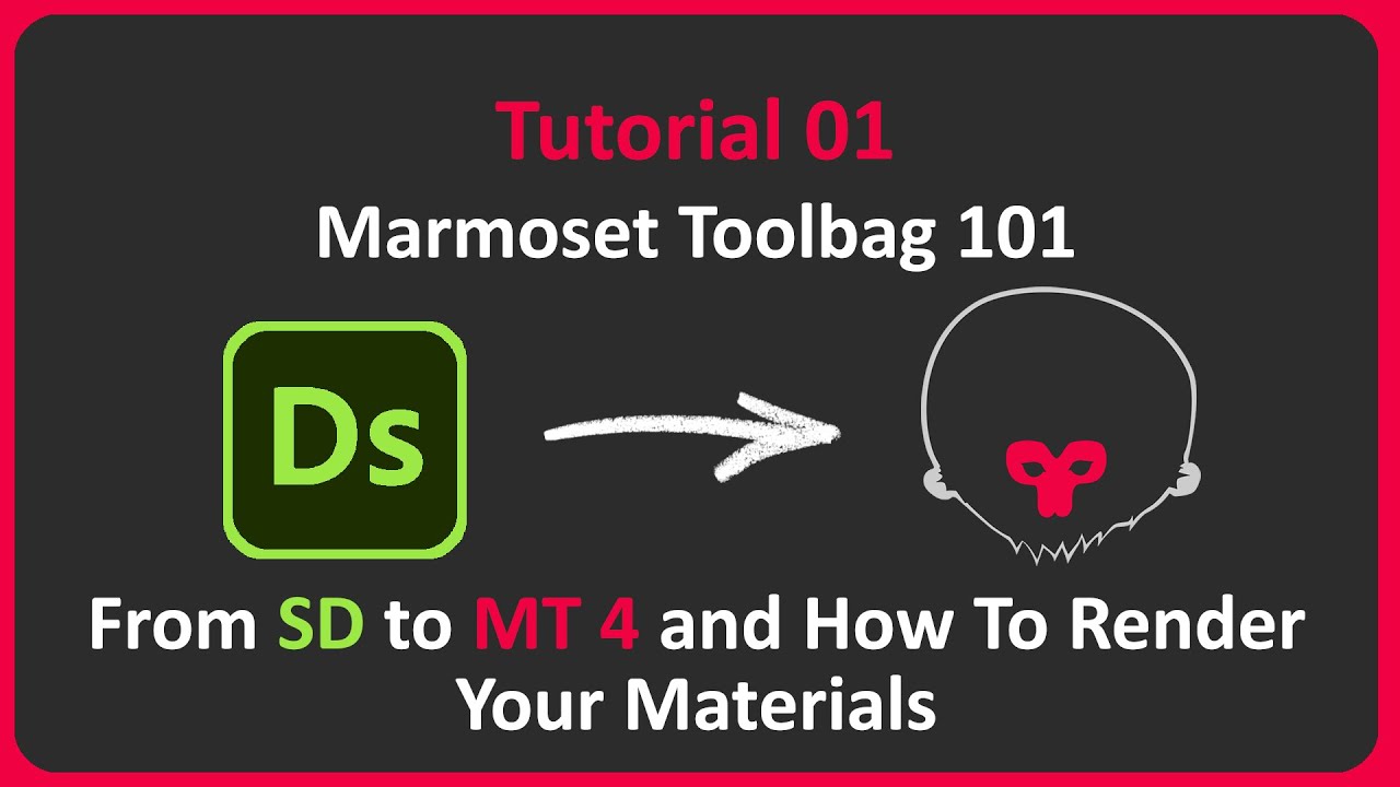 Marmoset Toolbag 4 | Tutorial 01 - How to Render Your Materials