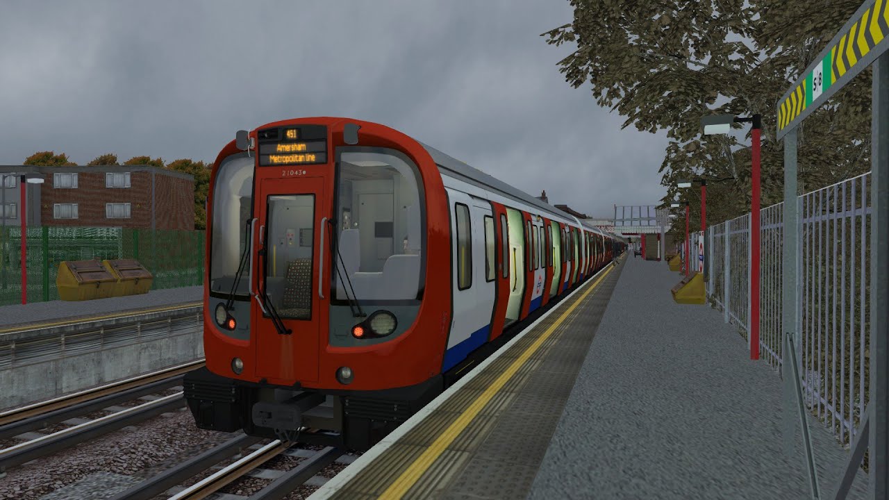 Train Simulator Classic 2024: Metropolitan Line | T451 0907 Watford - Amersham Via the North Curve