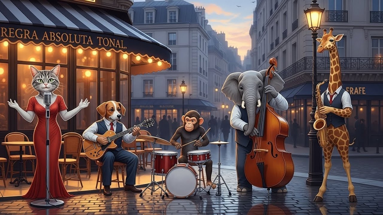 Paris Café Jazz  Cozy Instrumental Music to Relax, Study & Work