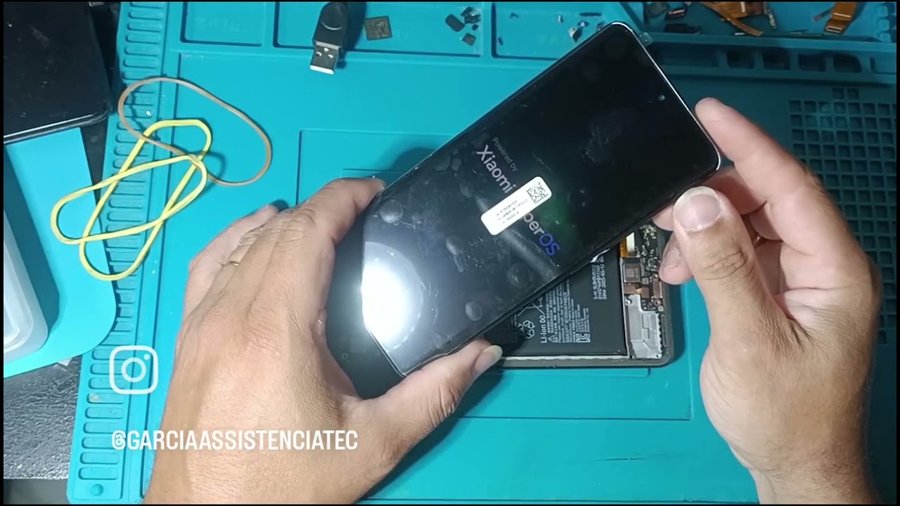 Poco x7 testes substituição de tela 