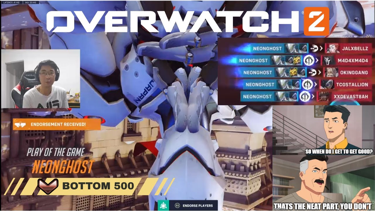 Overwatch 2 - Bronze League Heroes: Three friends playing and never GitGud