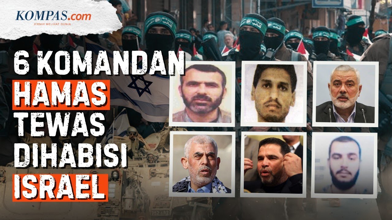 Satu per Satu Komandan Hamas Tewas di Tangan Israel, Siapa Saja?