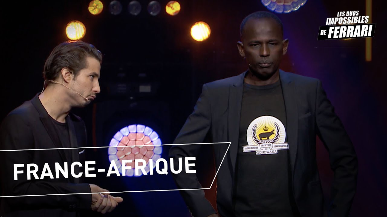 J&eacute;r&eacute;my Ferrari et Mamane : France-Afrique