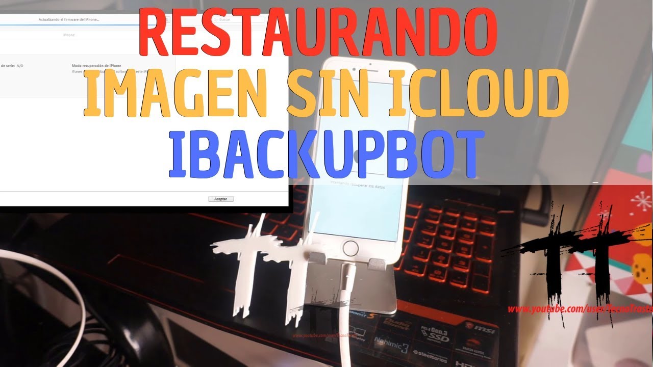 PROBANDO METODOS PARA LIBERAR ICLOUD | RESTAURAR CON IBACKUPBOT