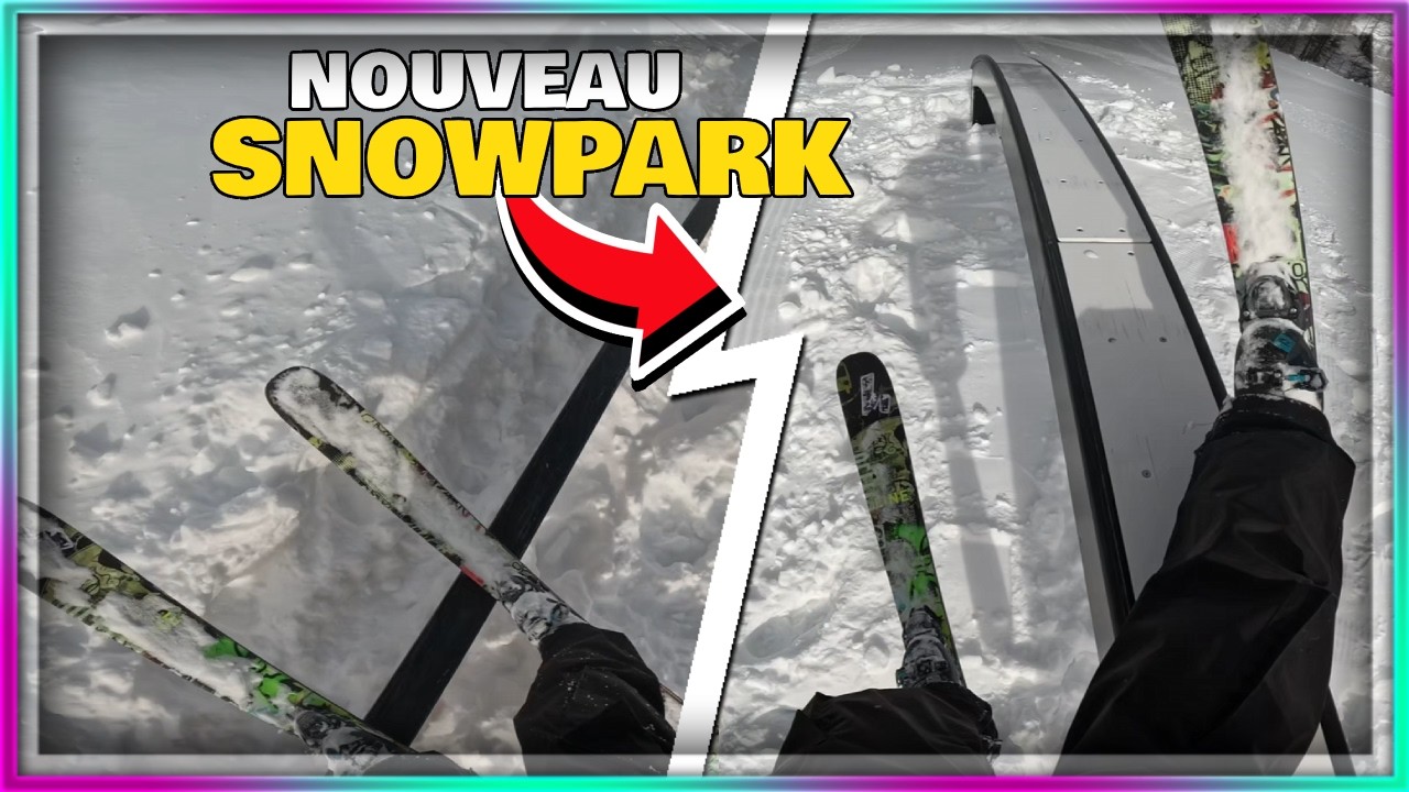 ILS ONT RECRÉÉ UN NOUVEAU SNOWPARK 😳🔥 (IL EST INCROYABLE) | SKI #12