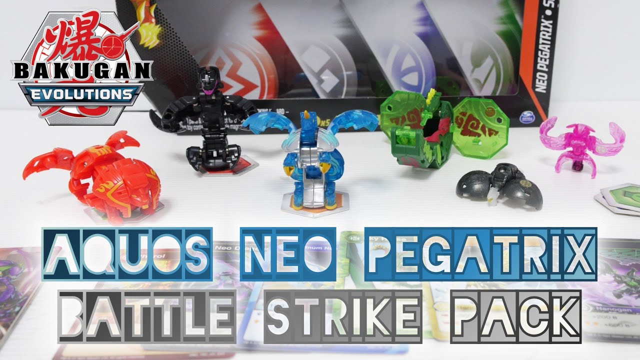 AQUOS PLATINUM NEO PEGATRIX / VENTUS SKY HORSE BATTLE STRIKE PACK | Bakugan Evolutions | UNBOX