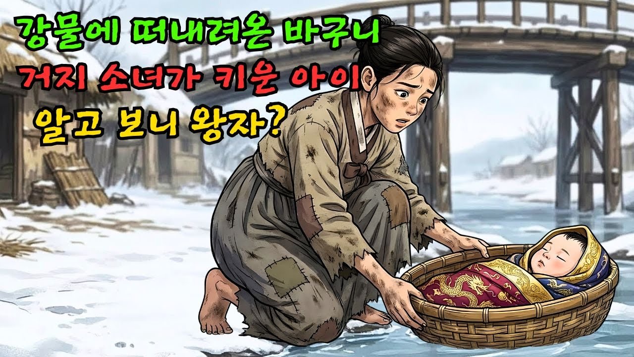 한양 거지 소녀가 건져 올린 강물 위의 바구니: 훗날 궁궐에서 날아온 상상도 못한 초대장