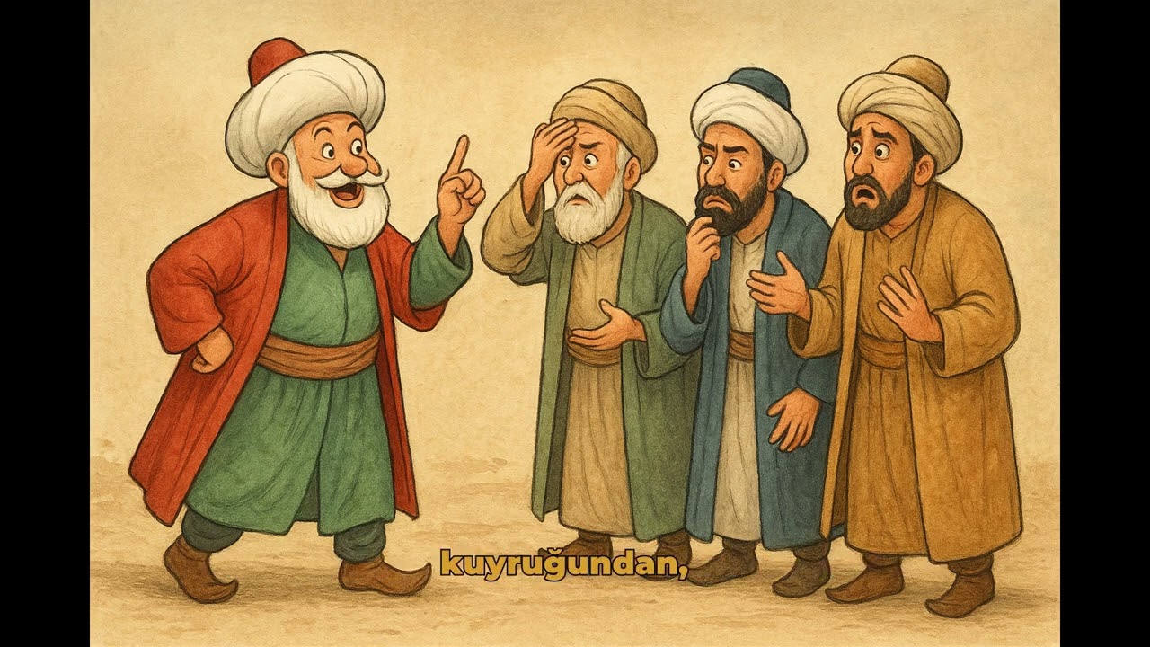 Nasreddin Hoca ve &Uuml;&ccedil; Alim Hikayesi ve Bizlere &Ouml;ğ&uuml;tleri