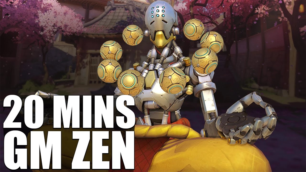 Grandmaster Zenyatta being a dps for 20 minutes in overwatch 2