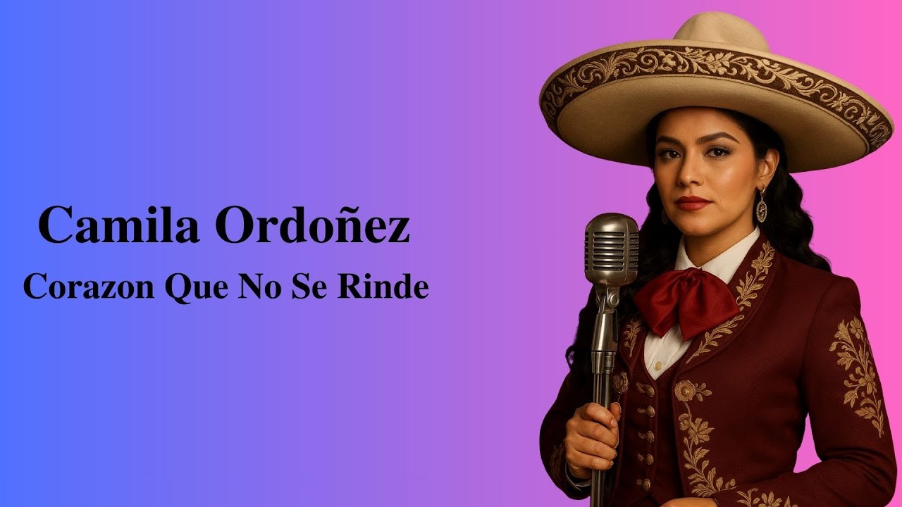 Camila Ordoñez -  Corazón que No Se Rinde
