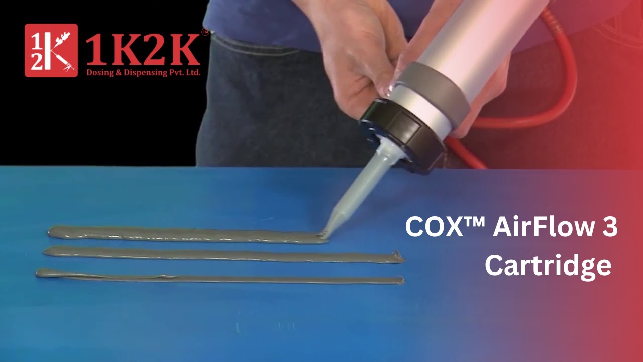 COX™ AirFlow 3 Pneumatic Dispensing Gun for 300ml Cartridge and 400ml Sachet