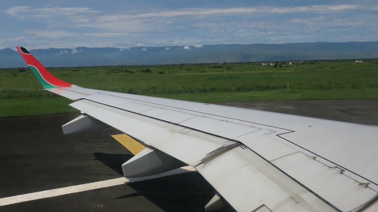 Kenya Airways E190AR Flight Experience: KQ448 Bujumbura to Nairobi
