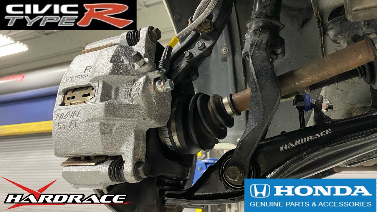 Небольшое обновление Honda Civic EK9 CTR — апгрейды подвески HardRace | Новые тормоза OEM (Эпизод 3)