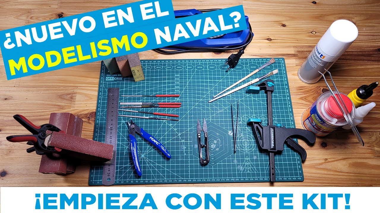 Herramientas imprescindibles para empezar en el modelismo naval