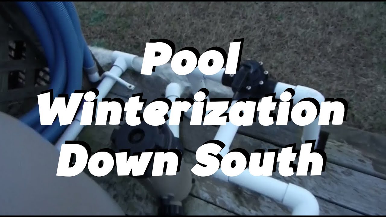 Pool Winterization Down South