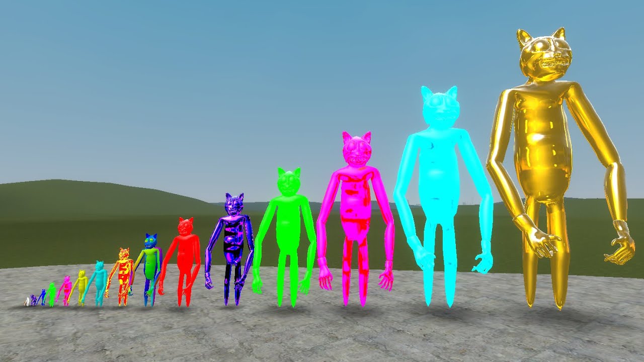 I PLAYING LITTLE - BIG CARTOON CATS In Garry's Mod!