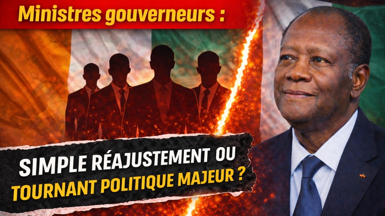 Le sort des ministres gouverneurs #PolitiqueIvoirienne,  #MinistresGouverneurs, #Décentralisation,