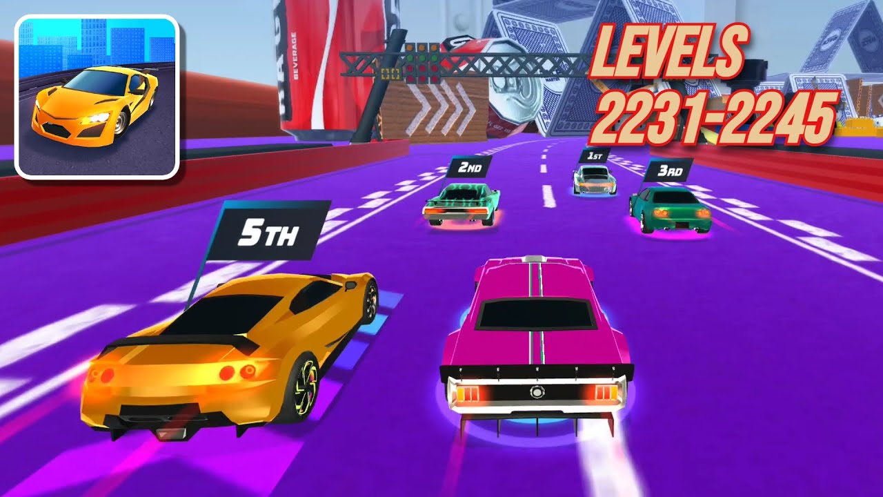 Race Master 3D: Car Racing 🔥 Levels 2231-2245 Moose Unleashed! 🔥 INSANE Speed & Crashes