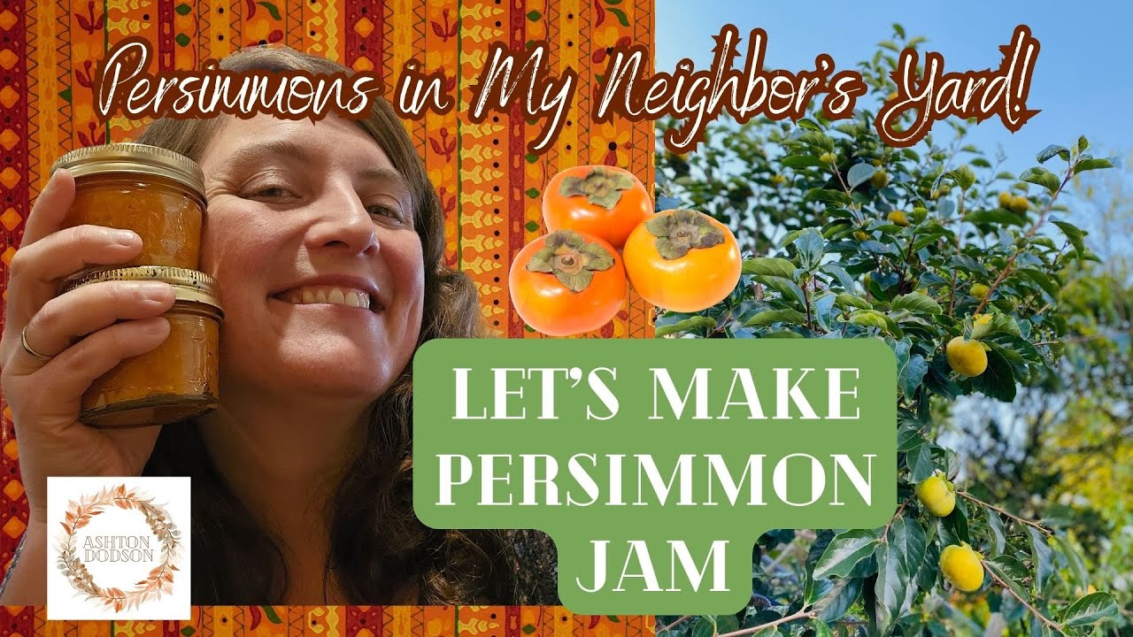 When Life Gives You Persimmons- Make Jam!