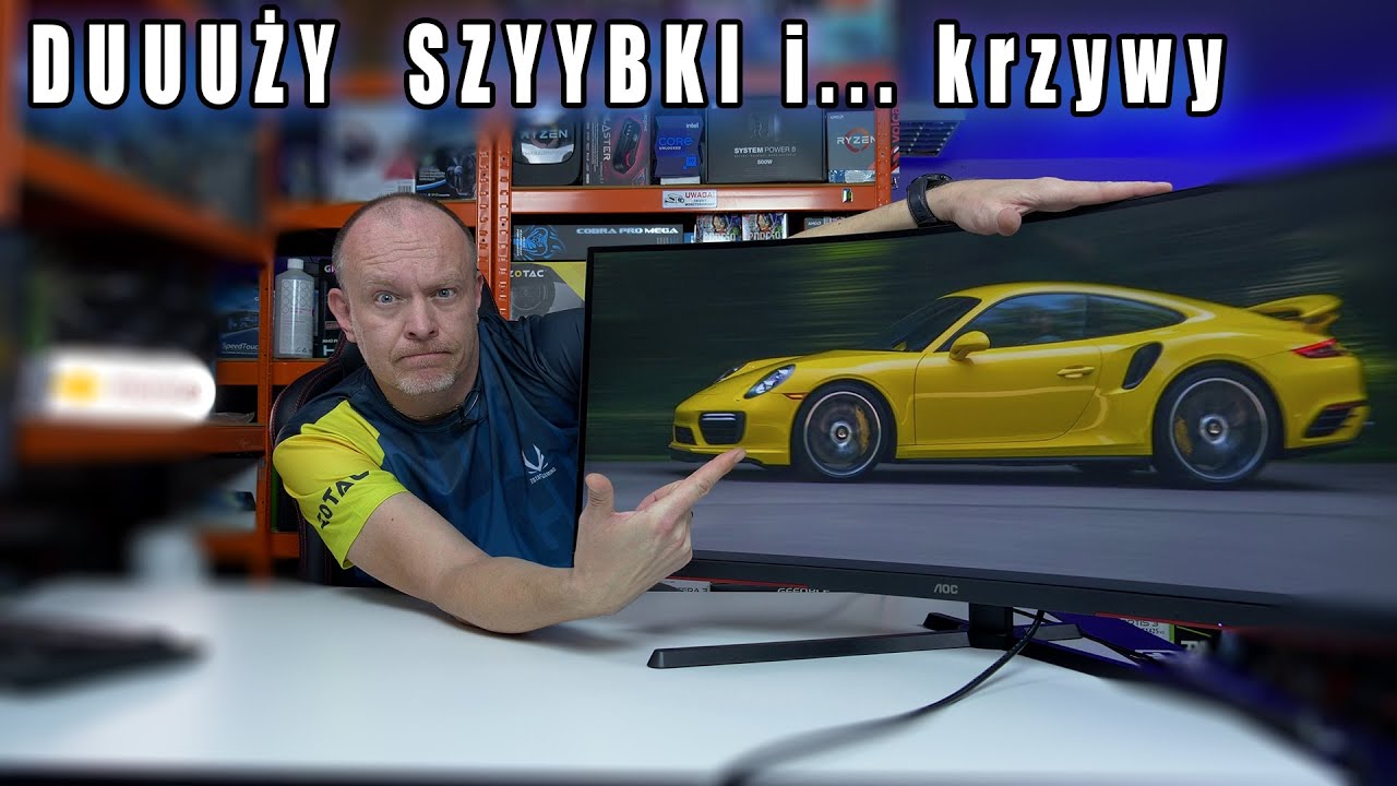 AOC CU34G3S - Ultra szeroki i ultra zakrzywiony monitor dla graczy - test