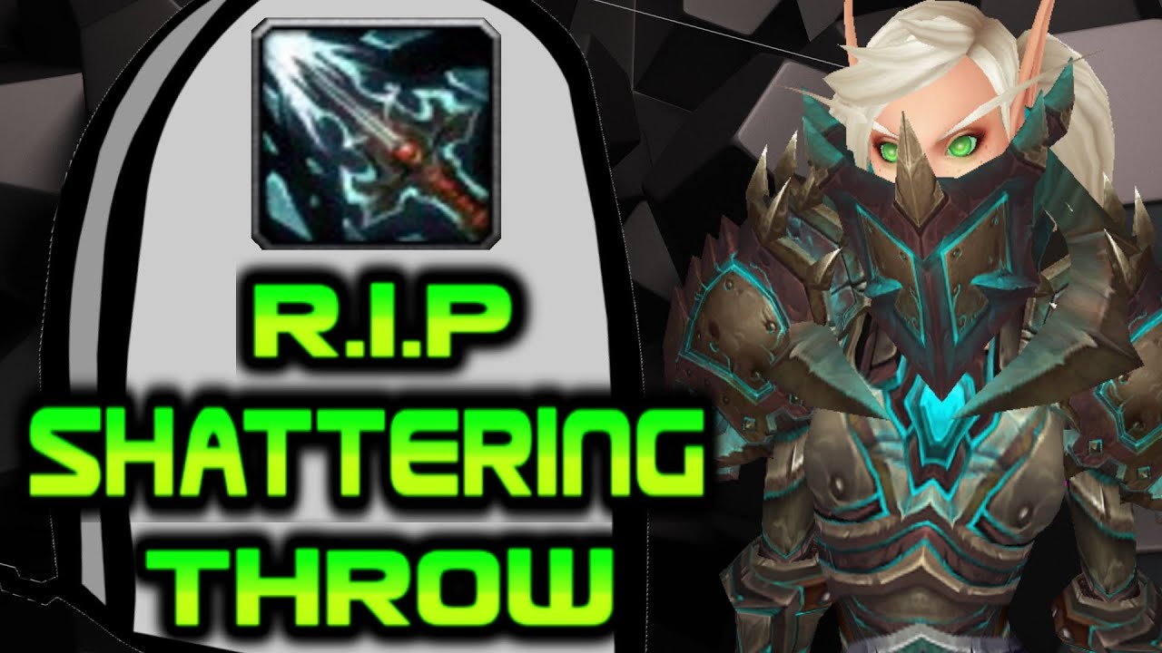 RIP Shattering Throw 14-4-2009 to 19-7-2016 #warriorprunes