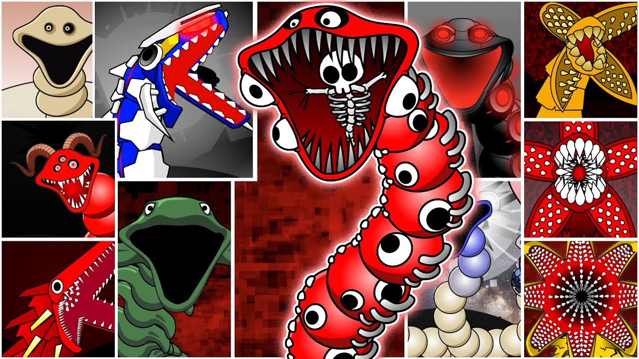 My Sprunki OC: HUNGRY WORM (Phase 1 to NEW Phase 19, Phase 20 from Roblox)