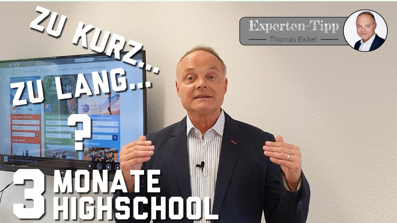 3 Monate Schüleraustausch oder ganzes Auslandsjahr - ja, was denn jetzt? Tipps zum Highschool Besuch