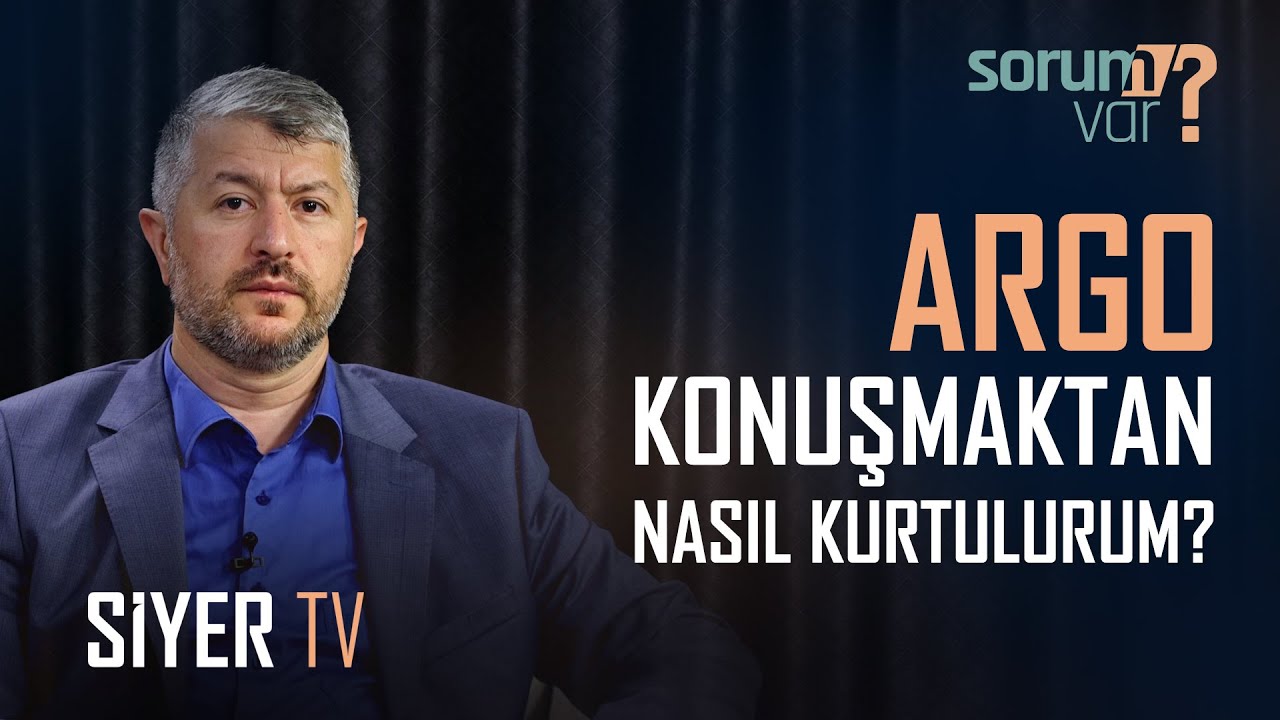 Argo Konuşmaktan Nasıl Kurtulurum? | Muhammed Emin Yıldırım