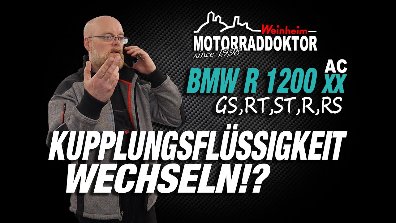 BMW R 1200 GS | Wechsel Kupplungsflüssigkeit, Kupplung, Entlüftung, Öl | Wie geht das?