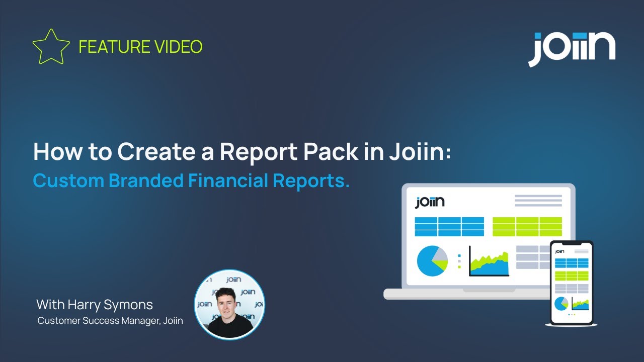 Joiin: Creating Management report packs
