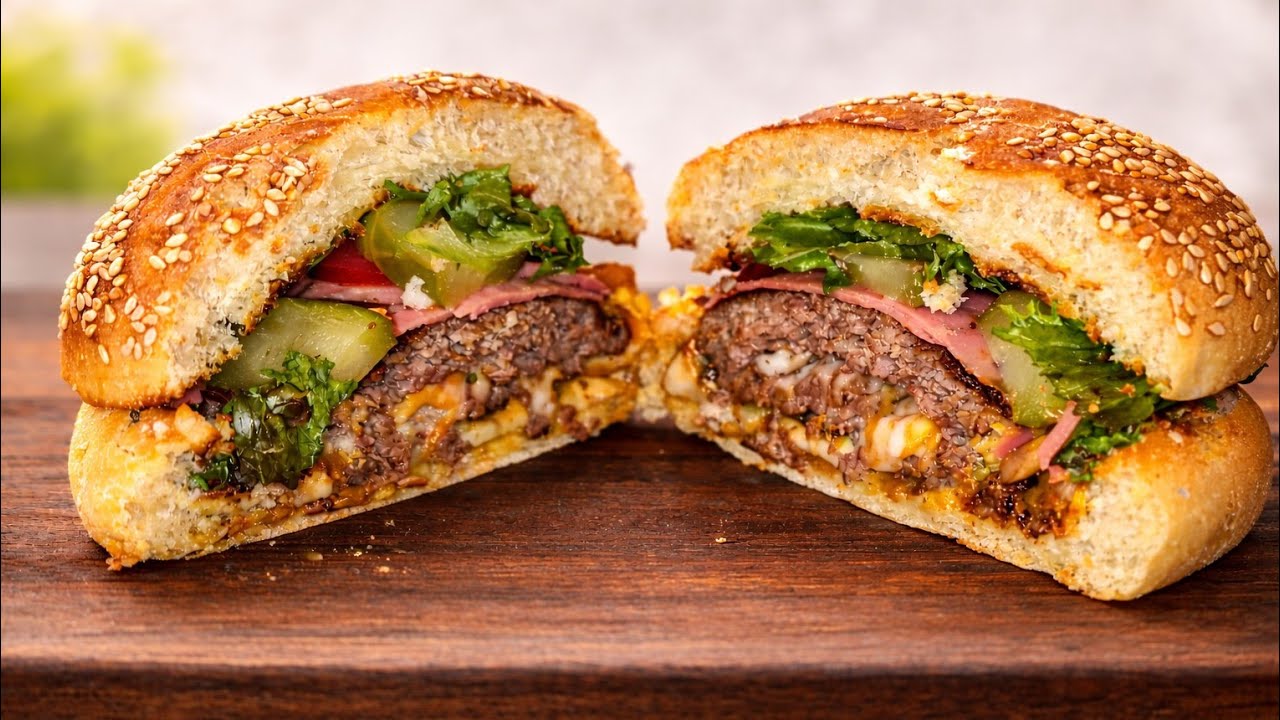 STUFFED BURGER