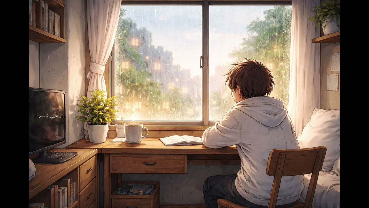 Lofi Mưa Sáng Sớm ☕🌧 | Nhạc Nhẹ Cho Buổi Sáng Yên Bình