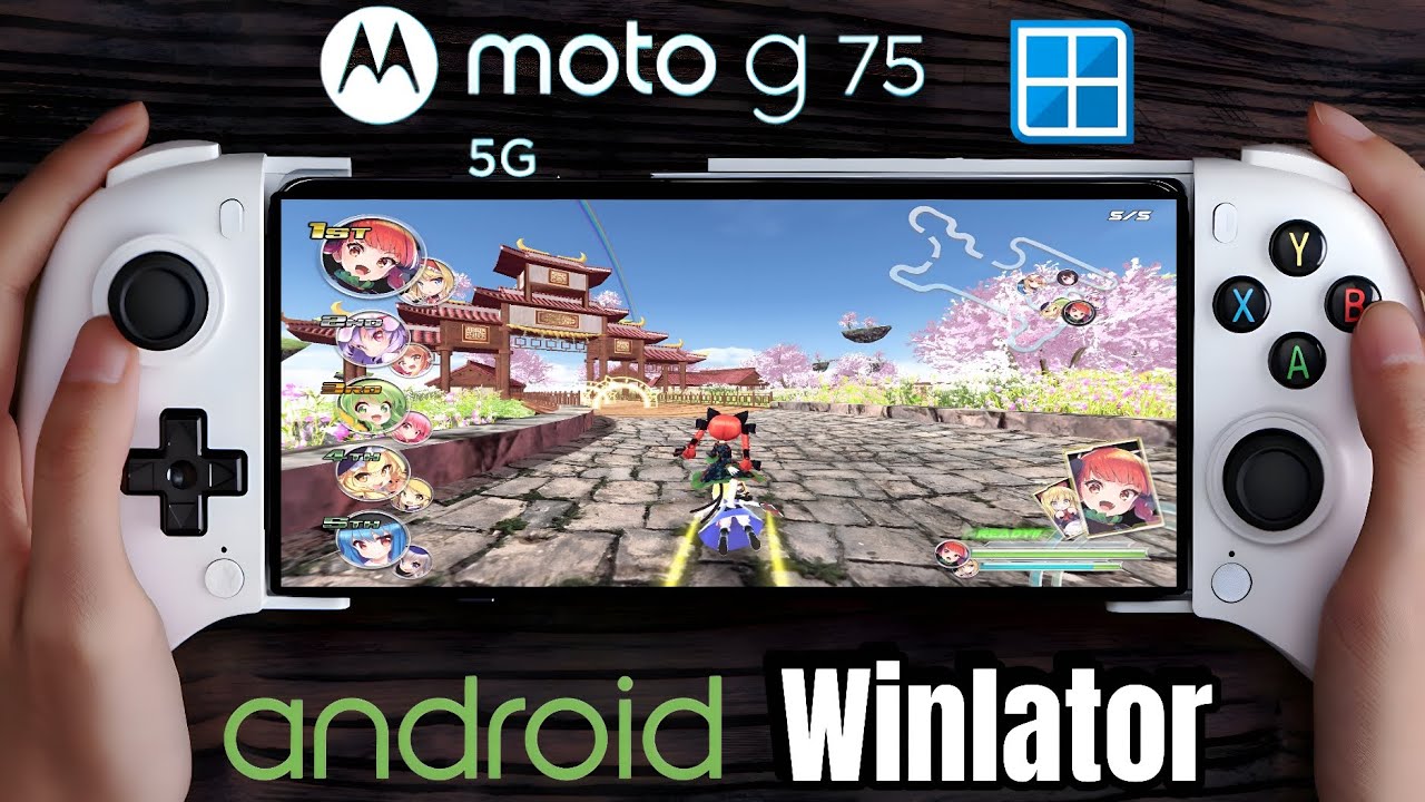 Gensou SkyDrift All DLC en Winlator Android Snapdragon 6 gen 3