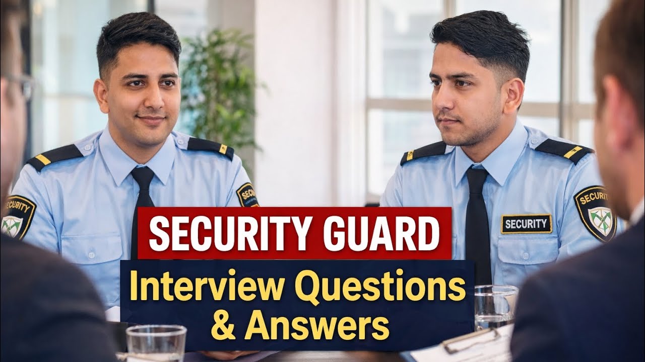 Security guard Job Interview | What is Security | security guard interview question and answers |