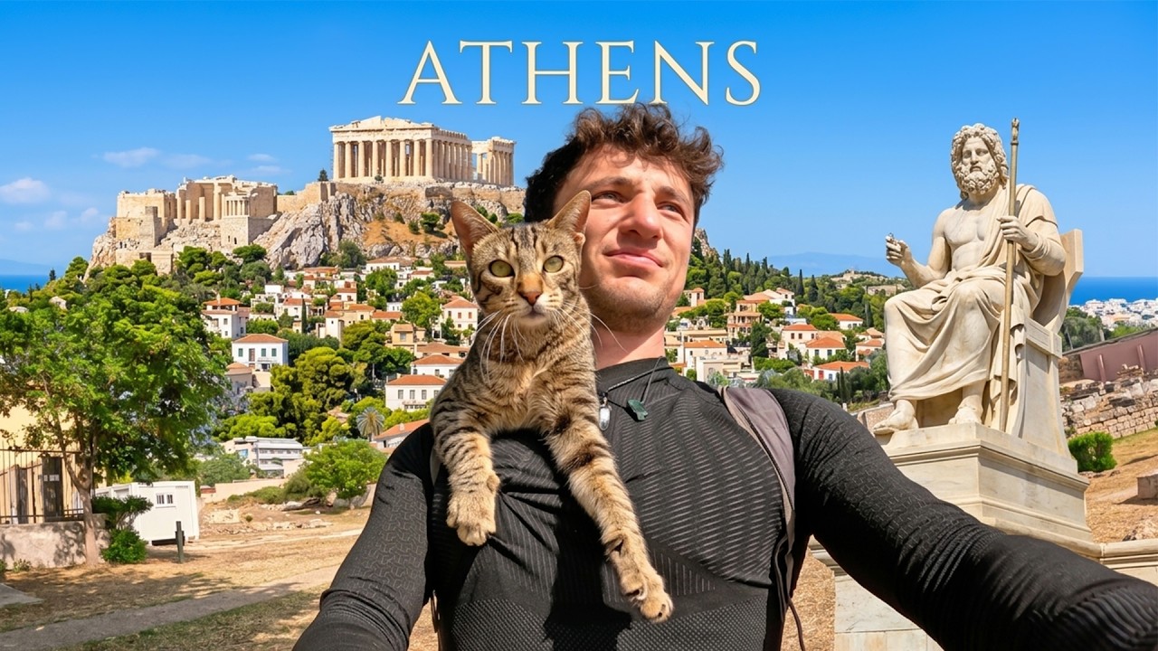 Я впервые побывал в Афинах... Я этого не ожидал 🇬🇷