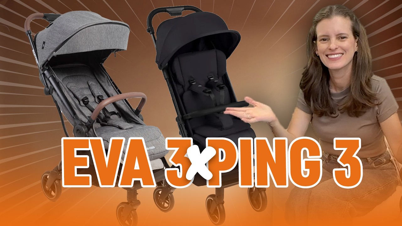 Dois CARRINHOS DE BEBÊ compactos com detalhes premium. Qual é o melhor?