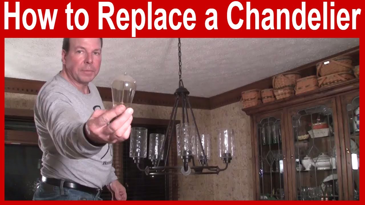 How to Replace a Chandelier