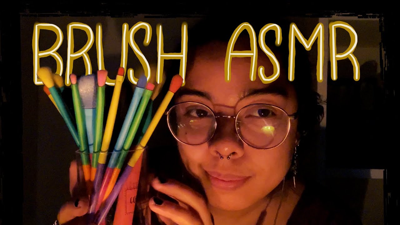 Lofi ASMR | Unwrapping New Makeup Brushes