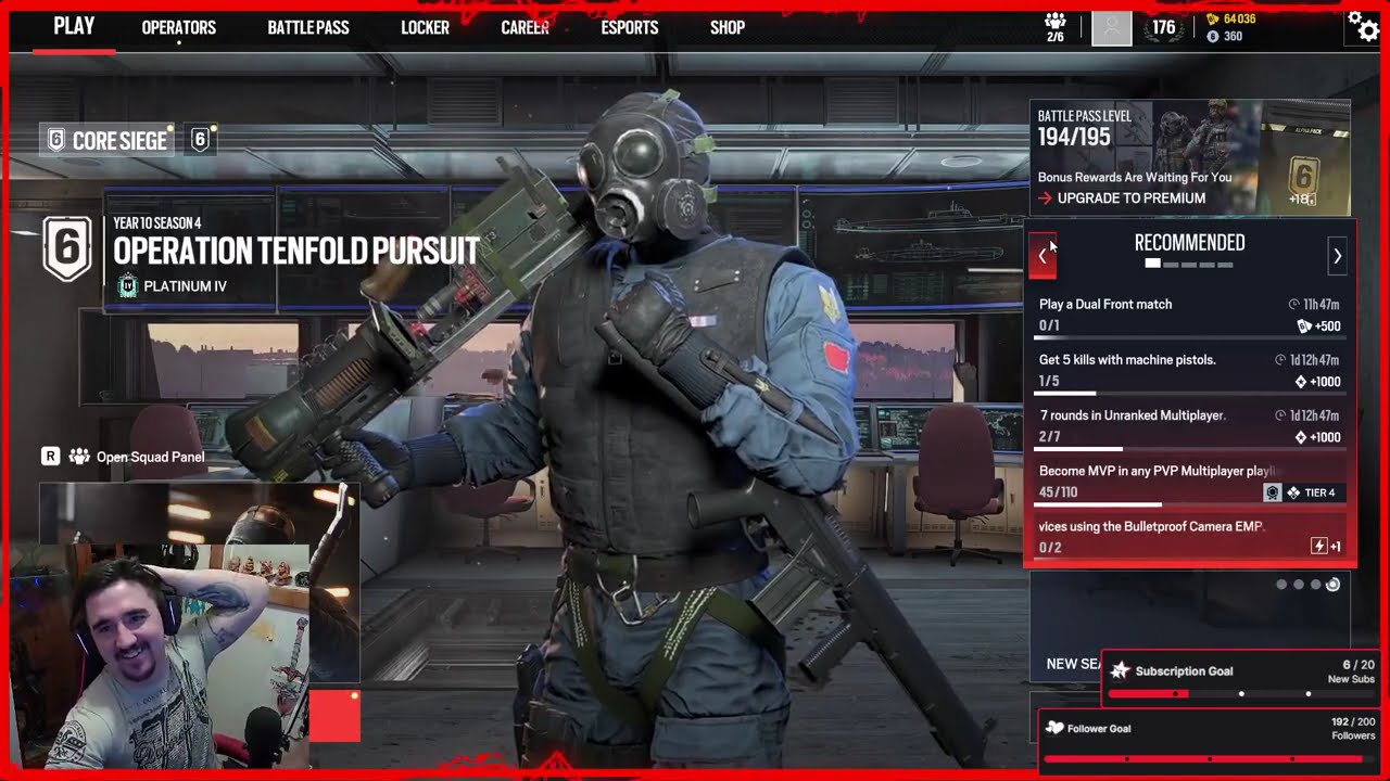 {Follow 4 Follow} Sunday Siege NEW Season Prep!! Come Hang Out!!! !youtube !t (Part 14/29)